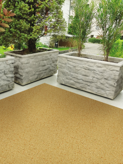 Transparenz-Triflex Colour Design - Terasse-A727 Cremebeige